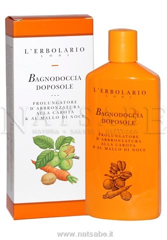Erbolario - After Sun Bath and Shower Foam - 375ml | After Sun Shower Gel | Erboristeria Natsabe: online selling