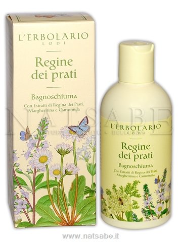 Erbolario - Regine dei Prati - Bagnoschiuma - 250ml | Bagnoschiuma e shampodoccia |  Erboristeria Natsabe: vendita online | erbe officinali, tisane, integratori