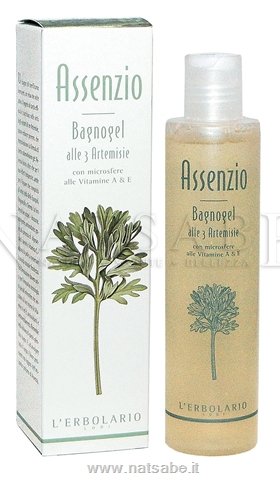 Erbolario - Assenzio - Bagnogel alle 3 Artemisie - 200ml | Bagnoschiuma e shampodoccia |  Erboristeria Natsabe: vendita online | erbe officinali, tisane, integratori