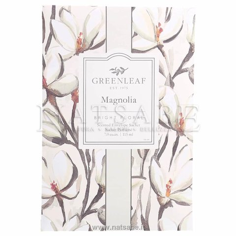 Greenleaf - The Willowbrook - Magnolia - Sacchetto Profumato per Armadi | Sacchetti per armadi e profumabiancheria |  Erboristeria Natsabe: vendita online | erbe officinali, tisane, integratori