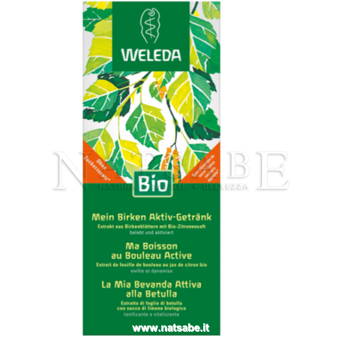 Weleda - Decotto di Betulla - la mia bevanda attiva - 200 ml | Drenanti |  Erboristeria Natsabe: vendita online | erbe officinali, tisane, integratori