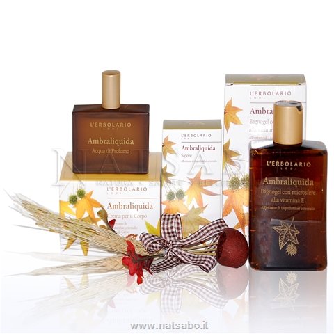 Erbolario - Ambraliquida - Confezione Regalo | Confezioni Regalo Erbolario |  Erboristeria Natsabe: vendita online | erbe officinali, tisane, integratori