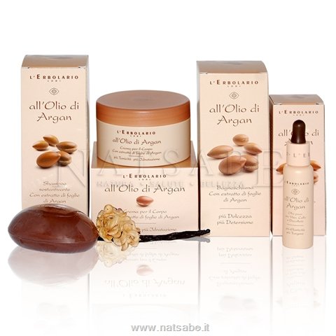 Erbolario - Linea all'Olio di Argan - Confezione Regalo | Confezioni Regalo Erbolario |  Erboristeria Natsabe: vendita online | erbe officinali, tisane, integratori