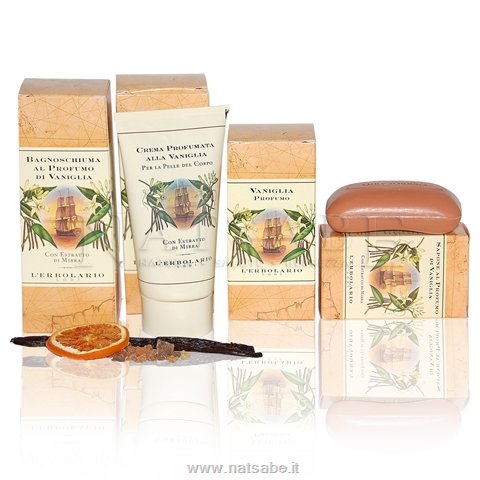 Erbolario - Vaniglia - Confezione Regalo | Confezioni Regalo Erbolario |  Erboristeria Natsabe: vendita online | erbe officinali, tisane, integratori