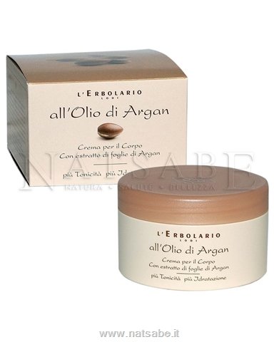 Erbolario - Linea all'Olio di Argan - Crema Corpo - 250ml | Creme corpo |  Erboristeria Natsabe: vendita online | erbe officinali, tisane, integratori