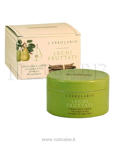 Erbolario - Legni Fruttati - Crema per il Corpo - 250ml | Creme corpo |  Erboristeria Natsabe: vendita online | erbe officinali, tisane, integratori