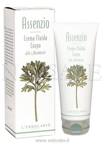 Erbolario - Assenzio - Crema Fluida Corpo - 200ml | Creme corpo |  Erboristeria Natsabe: vendita online | erbe officinali, tisane, integratori
