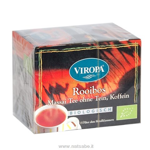 Viropa - Infuso di Tè Rosso Rooibos da agricoltura biologica - 15