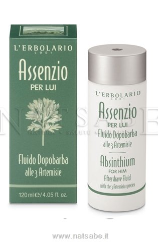 Erbolario - Assenzio for Him - Aftershave Fluid - 120ml | Creams and Aftershave | Erboristeria Natsabe: online selling