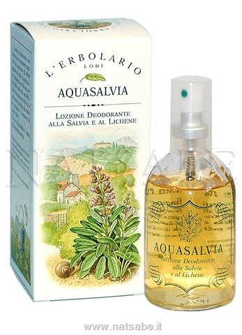 Erbolario - Deodorante Acquasalvia - 100ml | Deodoranti donna uomo |  Erboristeria Natsabe: vendita online | erbe officinali, tisane, integratori