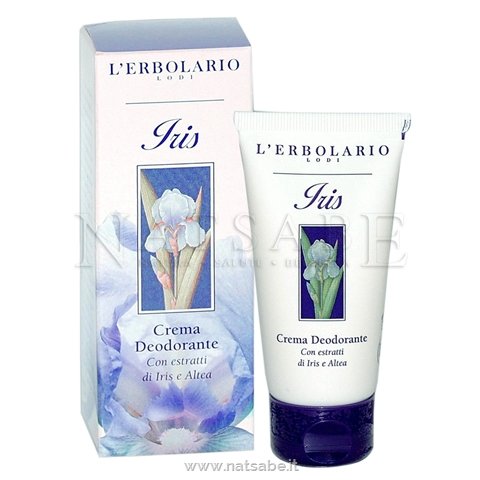 Erbolario - Iris - Crema Deodorante - 50ml | Deodoranti donna uomo |  Erboristeria Natsabe: vendita online | erbe officinali, tisane, integratori