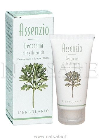 Erbolario - Assenzio - Deocrema alle 3 Artemisie - 50ml | Deodoranti donna uomo |  Erboristeria Natsabe: vendita online | erbe officinali, tisane, integratori