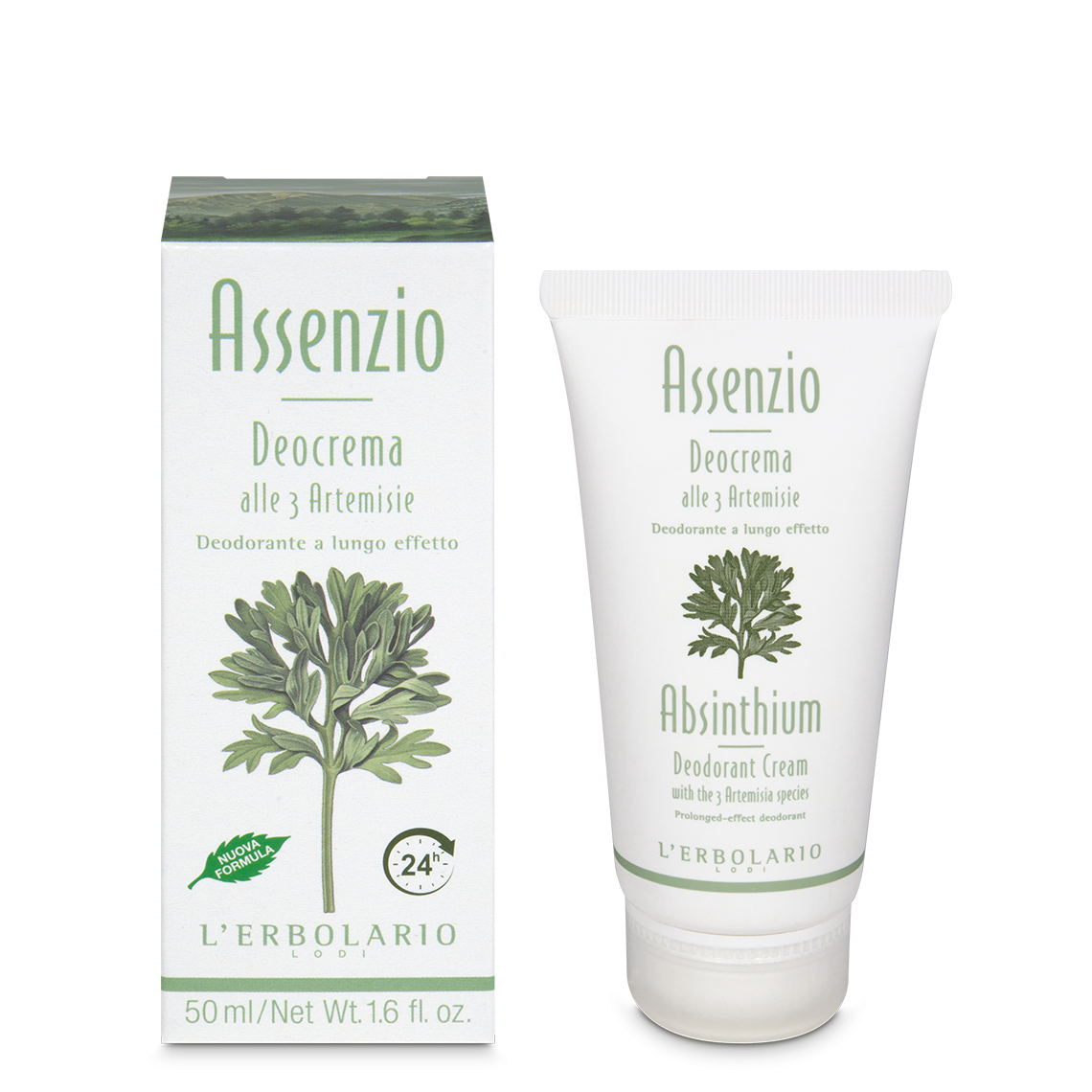 Assenzio - Deocrema alle 3 Artemisie - 50ml