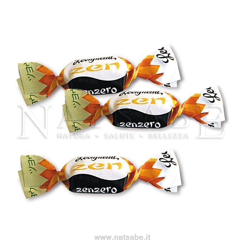 Caramelle Allo Zenzero Senza Zucchero Leone - Caramelle senza zucchero allo Zenzero - 100g | Caramelle