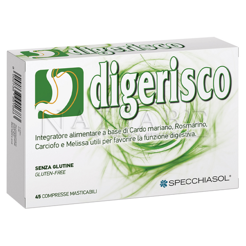 Specchiasol - Digerisco - 45 compresse masticabili | Digestione |  Erboristeria Natsabe: vendita online | erbe officinali, tisane, integratori
