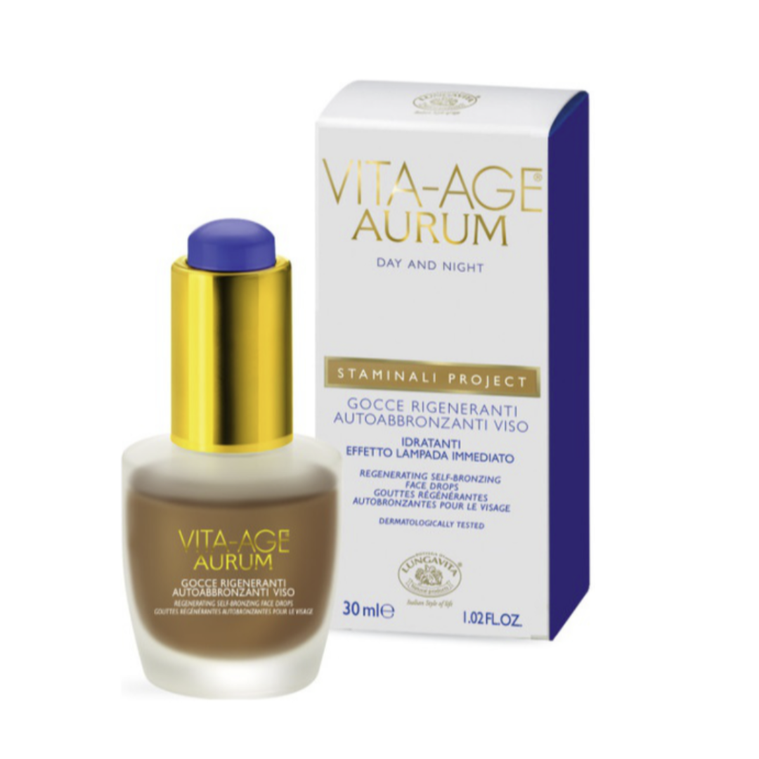 Gocce rigeneranti autoabbronzanti viso - 30ml