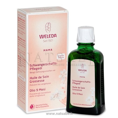 Weleda - Linea Mamma - Olio Smagliature - 100 ml | Cura del corpo |  Erboristeria Natsabe: vendita online | erbe officinali, tisane, integratori