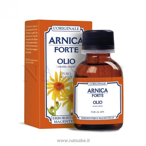 Erboristeria Magentina - Arnica Forte - Olio puro al 100% - 50ml | Oli per il corpo |  Erboristeria Natsabe: vendita online | erbe officinali, tisane, integratori