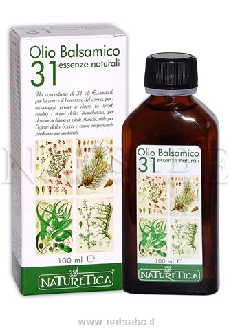 Naturetica - Olio 31 Erbe - 100ml | Miscele di oli essenziali puri |  Erboristeria Natsabe: vendita online | erbe officinali, tisane, integratori
