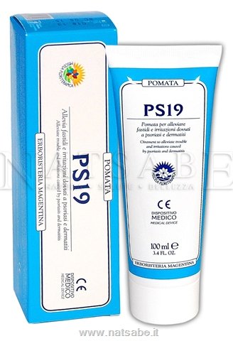 Erboristeria Magentina - PS19 Psoriasi e Dermatiti - Pomata - 100 ml | Pomate specifiche |  Erboristeria Natsabe: vendita online | erbe officinali, tisane, integratori
