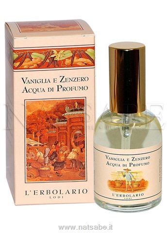 Erbolario - Vaniglia e Zenzero - Profumo - 50ml | Profumi |  Erboristeria Natsabe: vendita online | erbe officinali, tisane, integratori