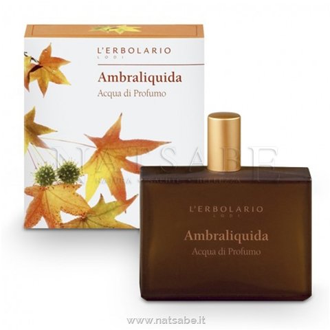 Erbolario - Ambraliquida - Profumo - 100ml | Profumi |  Erboristeria Natsabe: vendita online | erbe officinali, tisane, integratori