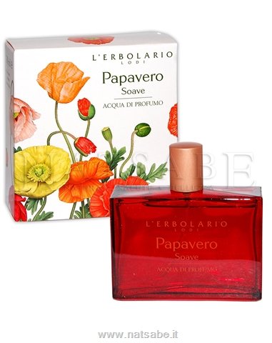 Erbolario - Papavero Soave - Perfume - 50ml | Perfumes | Erboristeria Natsabe: online selling