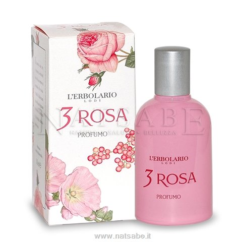 Erbolario - 3 Rosa - Profumo - 100ml | Profumi |  Erboristeria Natsabe: vendita online | erbe officinali, tisane, integratori