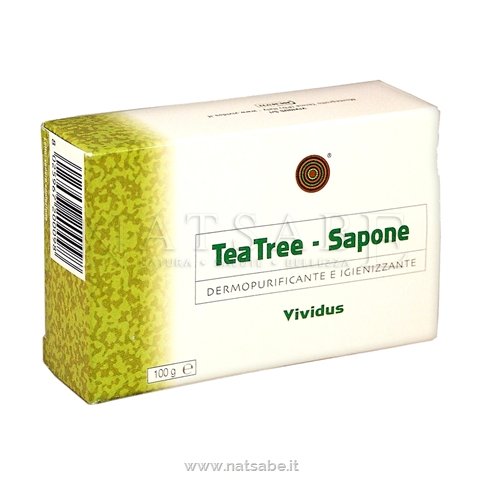 Vividus - Tea Tree Oil - Sapone - 100g | Saponette |  Erboristeria Natsabe: vendita online | erbe officinali, tisane, integratori