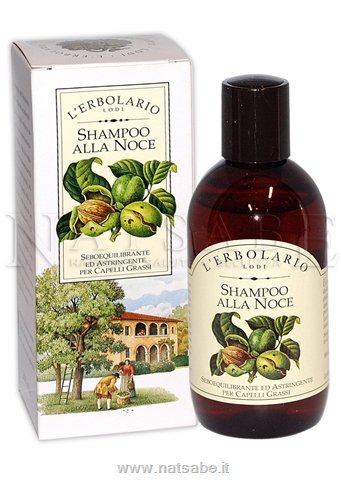 Erbolario - Shampoo alla Noce - 200ml | Shampoo e Shampoodoccia |  Erboristeria Natsabe: vendita online | erbe officinali, tisane, integratori
