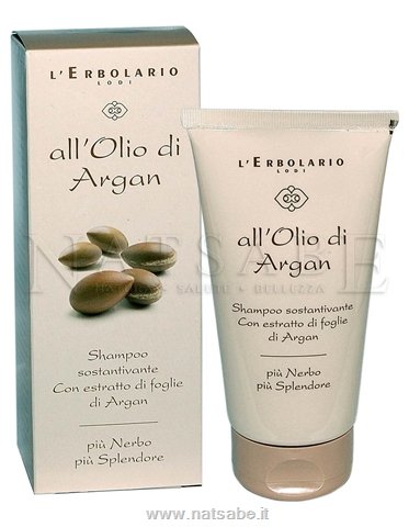 Erbolario - Linea all'Olio di Argan - Shampoo Sostantivante - 150ml | Shampoo e Shampoodoccia |  Erboristeria Natsabe: vendita online | erbe officinali, tisane, integratori