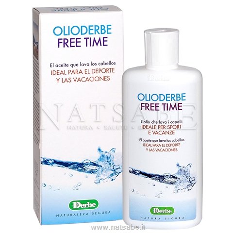 Derbe - OlioDerbe Freetime per tutti i tipi di capelli -  200ml | Shampoo e Shampoodoccia |  Erboristeria Natsabe: vendita online | erbe officinali, tisane, integratori
