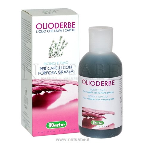 Derbe - OlioDerbe al Timo per capelli con forfora grassa -  200ml | Shampoo e Shampoodoccia |  Erboristeria Natsabe: vendita online | erbe officinali, tisane, integratori