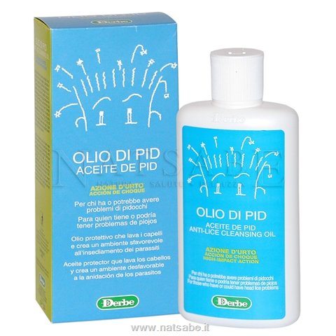 Derbe - Anti Lice Di Pid Oil - high-impact action - 200ml | Shampoo and Shower Gel | Erboristeria Natsabe: online selling