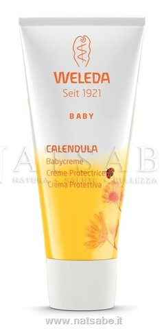 Weleda - Linea Calendula Baby - Crema Protettiva alla Calendula per il cambio pannolino - 75ml | Igiene Prima Infanzia |  Erboristeria Natsabe: vendita online | erbe officinali, tisane, integratori