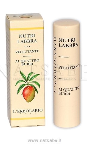 Erbolario - Stick Labbra - Nutrilabbra Vellutante - 4,5ml | Stick labbra |  Erboristeria Natsabe: vendita online | erbe officinali, tisane, integratori