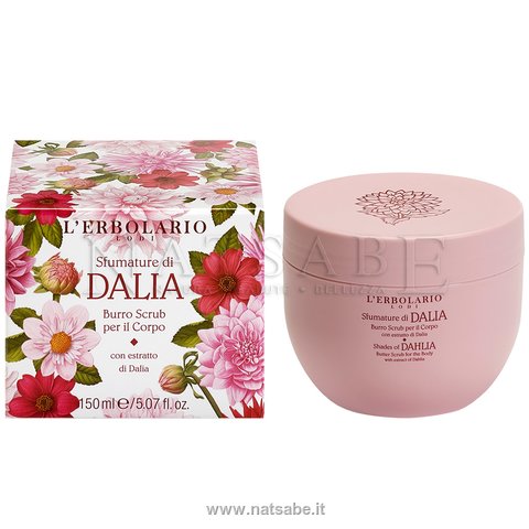 Erbolario - Dalia - Burro Scrub per il Corpo - 150 ml | Scrub corpo |  Erboristeria Natsabe: vendita online | erbe officinali, tisane, integratori