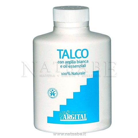 Argital - Talco all'argilla bianca e oli essenziali - 100g | Talco |  Erboristeria Natsabe: vendita online | erbe officinali, tisane, integratori