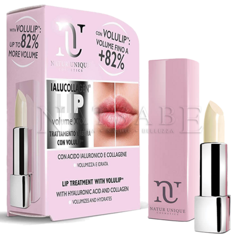 Natur Unique - Trattamento Labbra Volumizzante XXXL - 4,2 ml | Stick labbra |  Erboristeria Natsabe: vendita online | erbe officinali, tisane, integratori