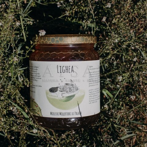 Miele Lighea - Organic Wildflower honey - 250 g | Honey | Erboristeria Natsabe: online selling