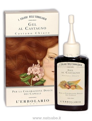 Erbolario - Tinte vegetali - Gel riflessante castano chiaro - 70ml | Tinte vegetali |  Erboristeria Natsabe: vendita online | erbe officinali, tisane, integratori