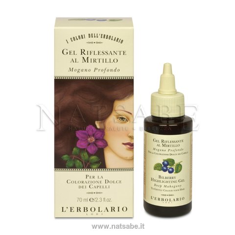 Erbolario - Hair Colour - Deep Mahogany - 70ml | Hair Vegetal Colours | Erboristeria Natsabe: online selling