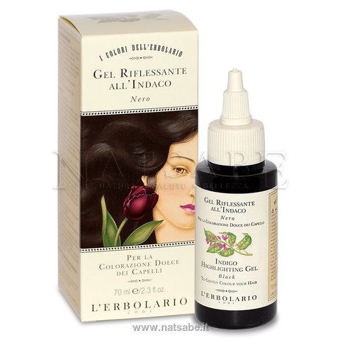 Erbolario - Hair Colour - Black - 70ml | Hair Vegetal Colours | Erboristeria Natsabe: online selling