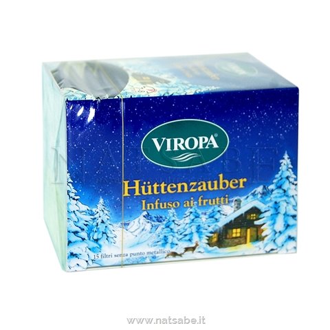 Viropa - Huttenzauber - Infuso per l'inverno - 15 filtri | Tisane filtro |  Erboristeria Natsabe: vendita online | erbe officinali, tisane, integratori