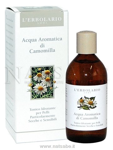 Erbolario - Tonico Viso Acqua Aromatica di Camomilla - 200ml | Tonici viso |  Erboristeria Natsabe: vendita online | erbe officinali, tisane, integratori