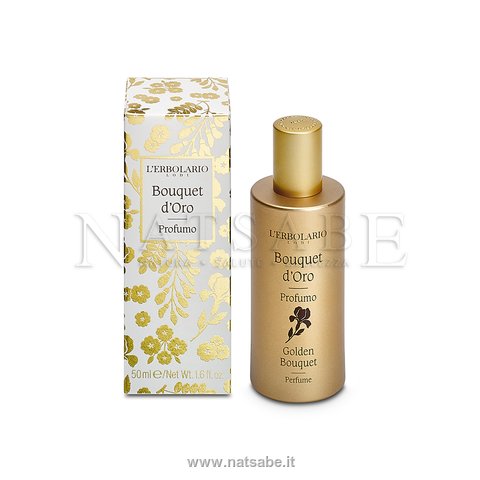 Erbolario - Bouquet d'Oro - Profumo - 50 ml | Profumi |  Erboristeria Natsabe: vendita online | erbe officinali, tisane, integratori