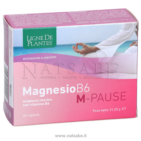 Natura Service - Magnesio M-Pause - 60 capsule da 520 mg | Per la donna |  Erboristeria Natsabe: vendita online | erbe officinali, tisane, integratori