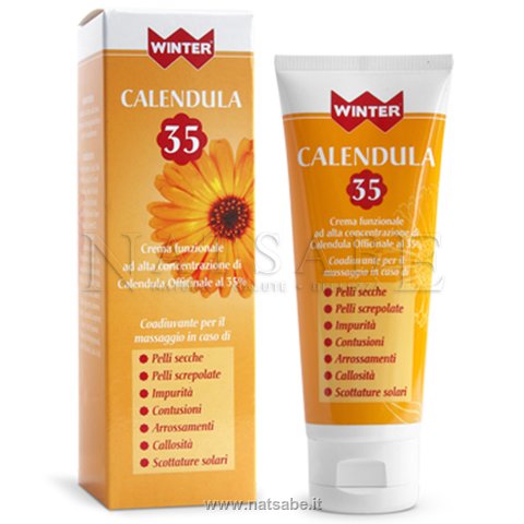 Winter - Pomata Calendula 35 - 100 ml | Pomate specifiche |  Erboristeria Natsabe: vendita online | erbe officinali, tisane, integratori
