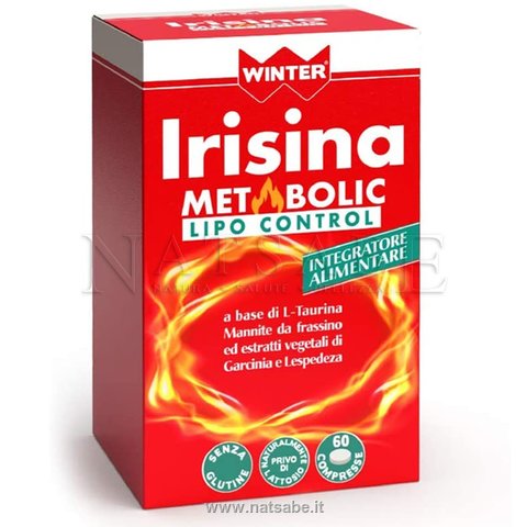 Winter - Irisina Metabolic Lipo Control - 60 compresse da 1,3 g | Stimolanti metabolici |  Erboristeria Natsabe: vendita online | erbe officinali, tisane, integratori
