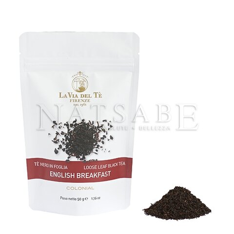 Snak - La Via del Tè - Tè Nero English Breakfast - 50 g | Confezioni Regalo |  Erboristeria Natsabe: vendita online | erbe officinali, tisane, integratori